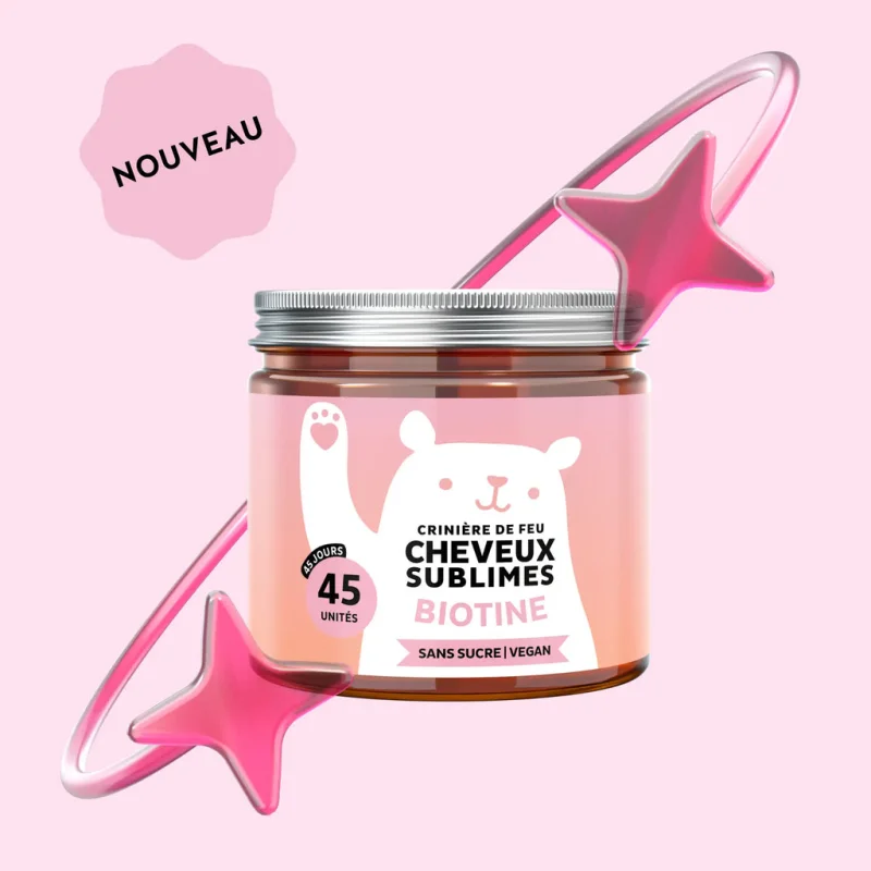 Bears with Benefits Crinière de Feu Cheveux Sublimes Sans Sucre