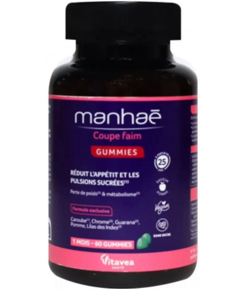 Manhaé Coupe Faim Gummies