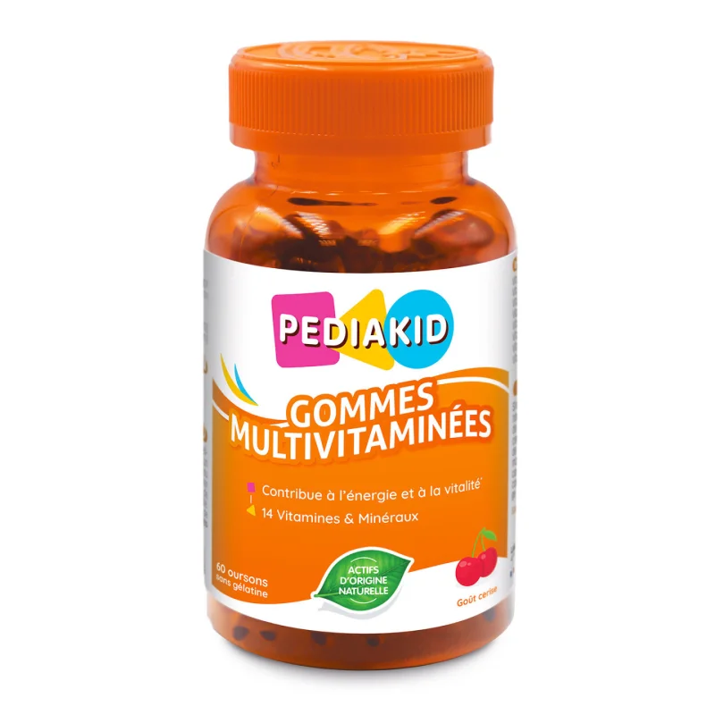 Pediakid Gommes Multivitaminées Enfants