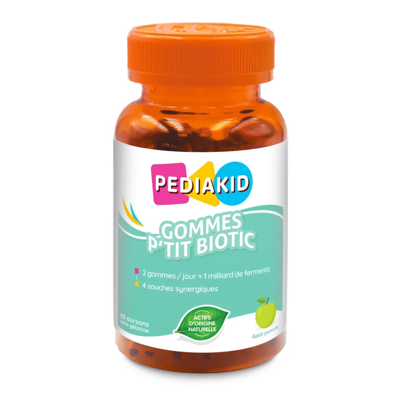Pediakid Gommes P'tit Biotic Enfants