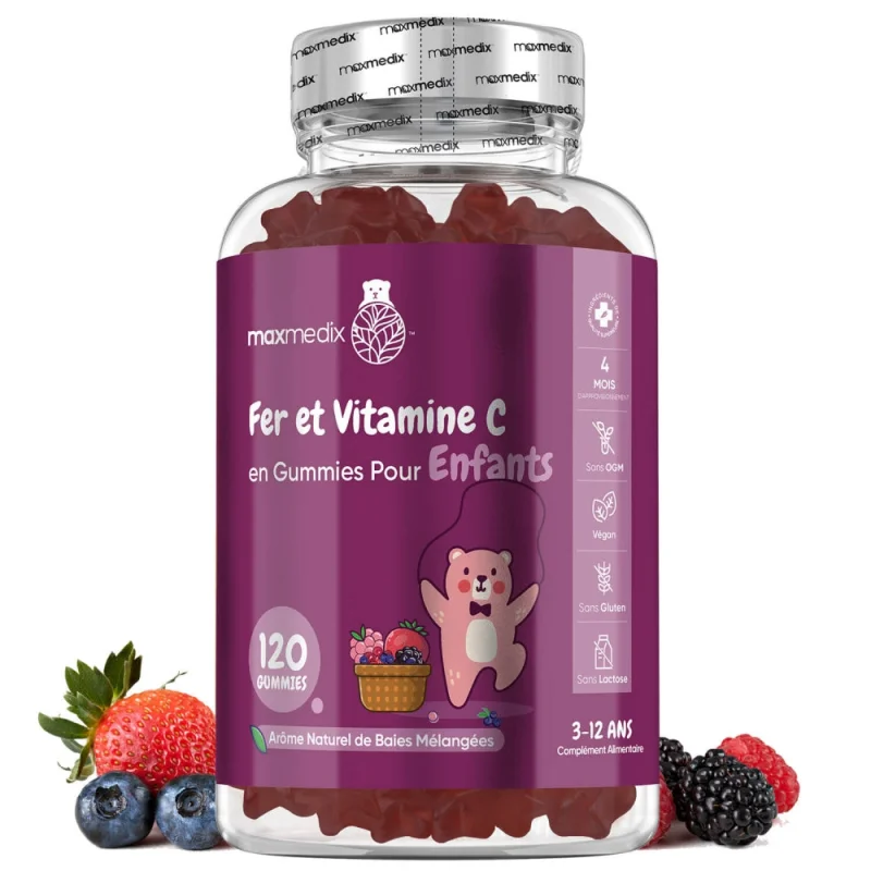 WeightWorld Fer et Vitamine C en Gummies Enfants — packshot