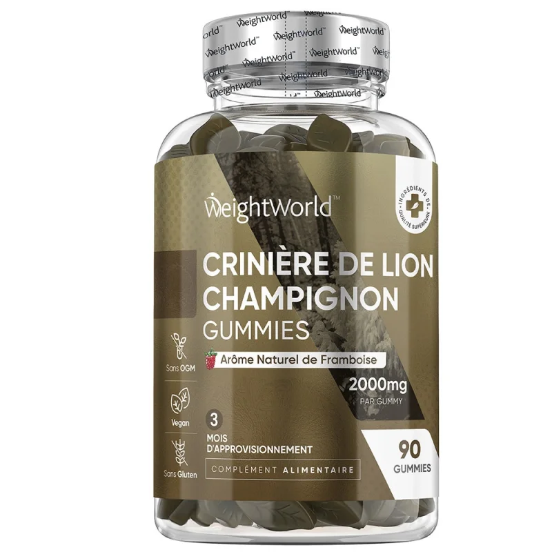 WeightWorld Crinière de Lion en Gummies — packshot