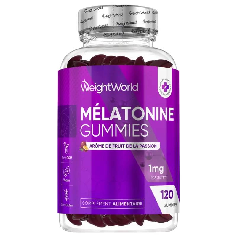 WeightWorld Mélatonine en Gummies