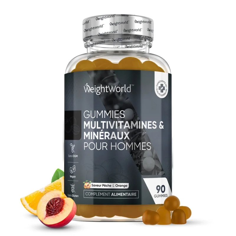 WeightWorld Gummies Multivitaminés Hommes