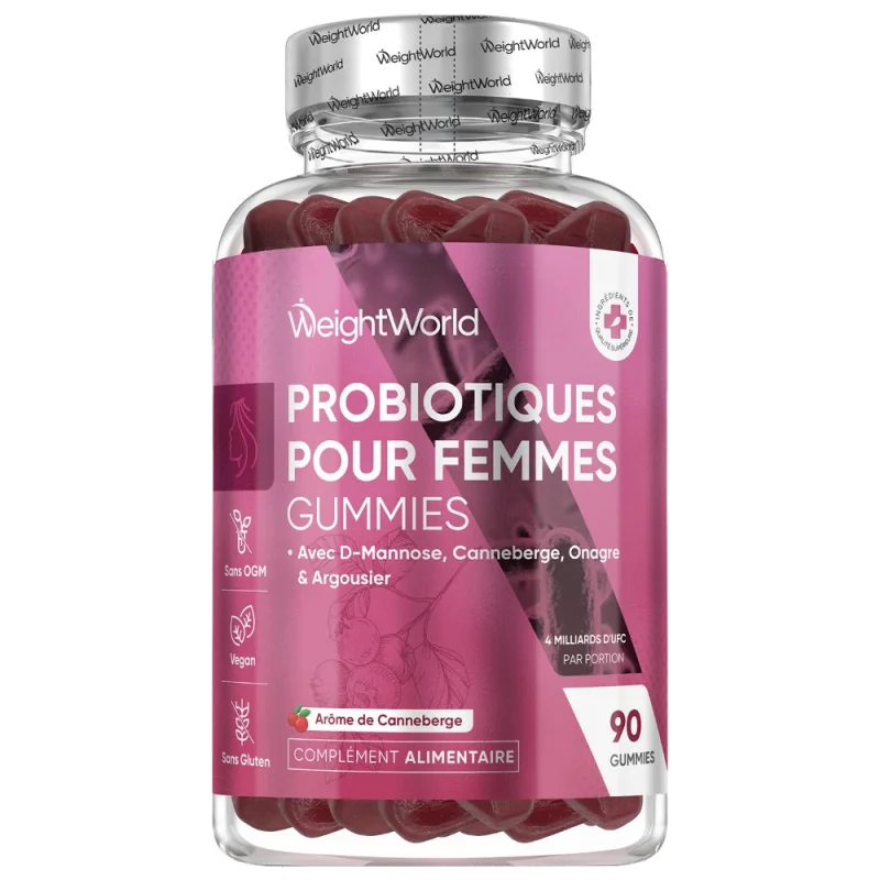 WeightWorld Probiotiques Gummies Femmes — packshot