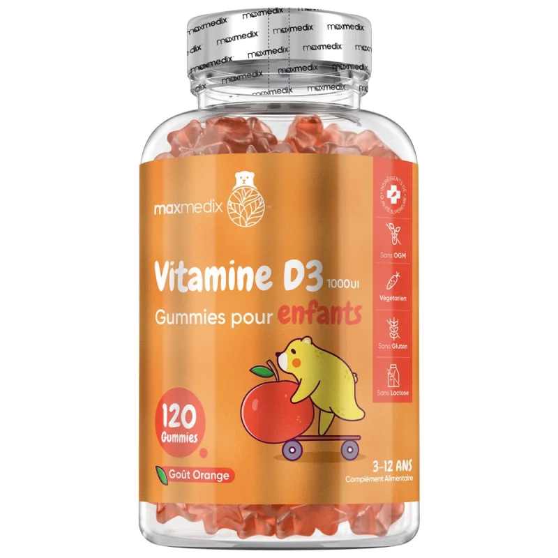 WeightWorld Vitamine D3 en Gummies Enfants — packshot